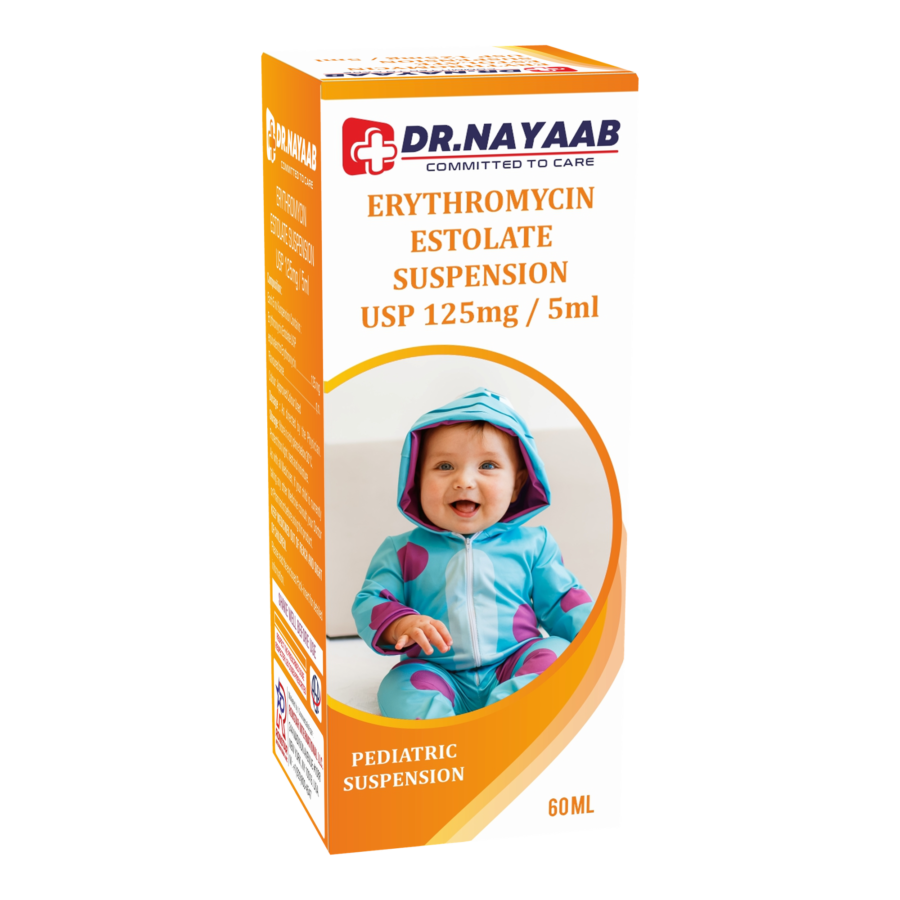 Erythromycin Estolate Suspension 125 mg